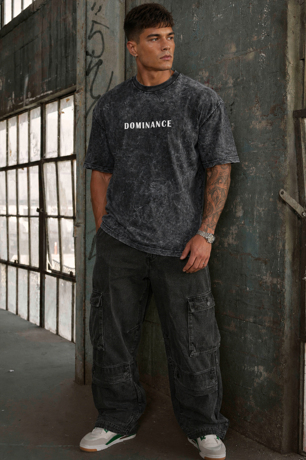 Oversized T-Shirt: Black