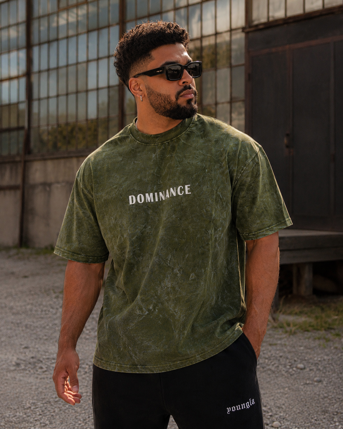Oversized T-Shirt: Green