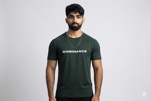 Compression T-Shirt: Olive green