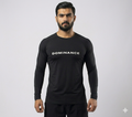Compression T-Shirt: Black Full Sleeve